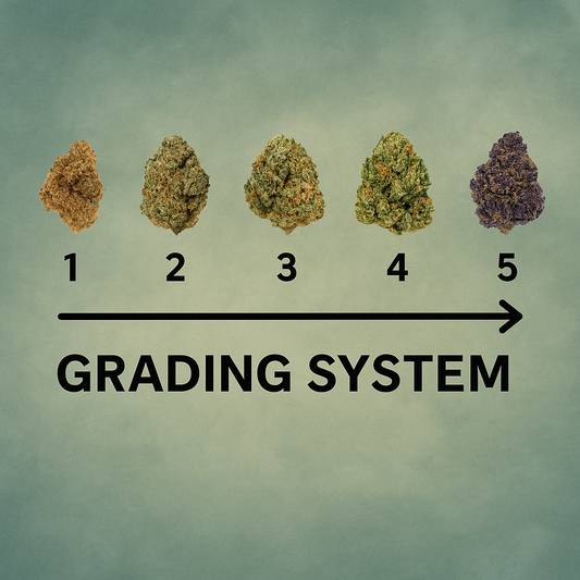 CBD Flower Grading Explained – What Do Our 1–5 Leaf Grades Mean?